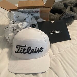 white titleiest hat